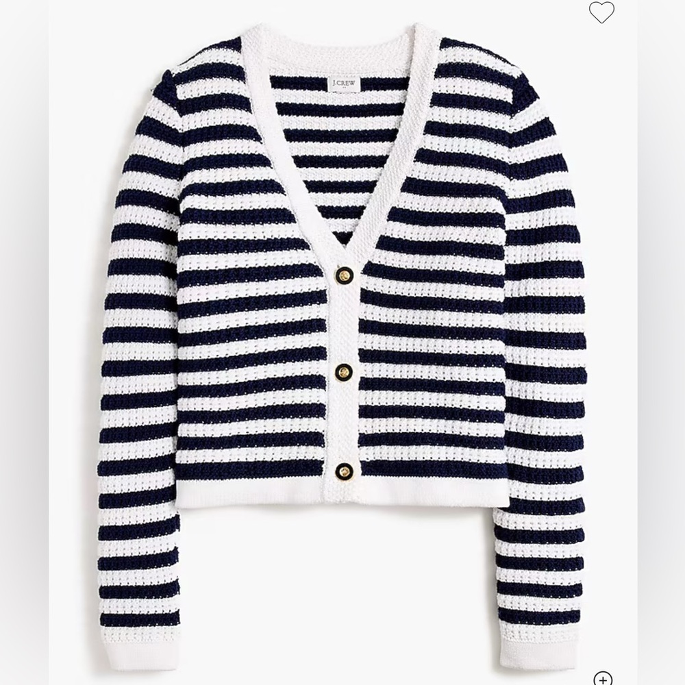 J Crew Striped sweater